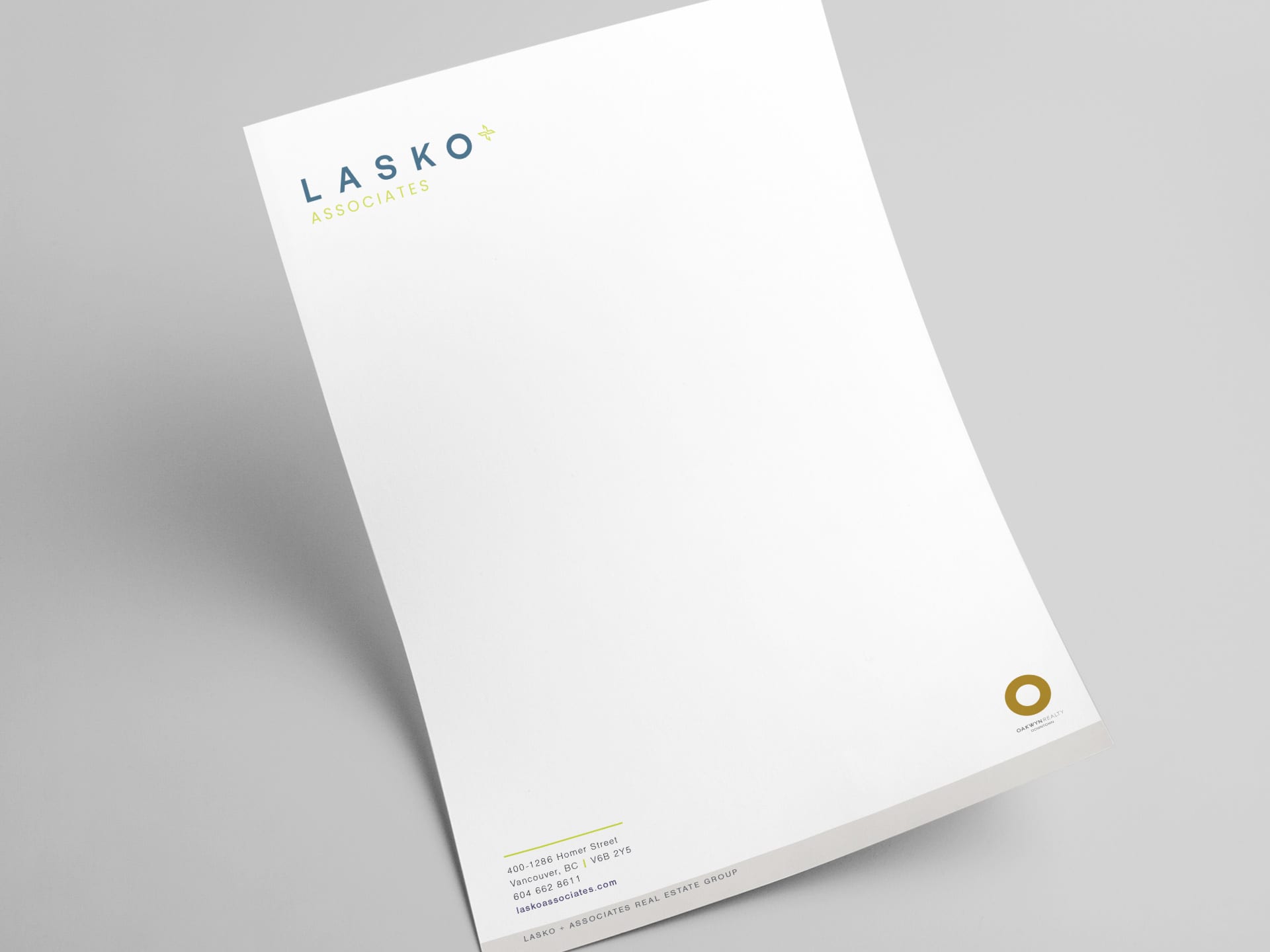 Y5 Creative Case Studies 2019 Letterhead Lasko And Associates Real Estate Group