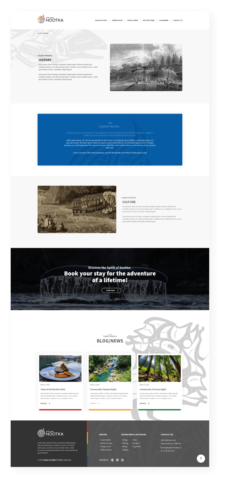 Explore Nootka Website